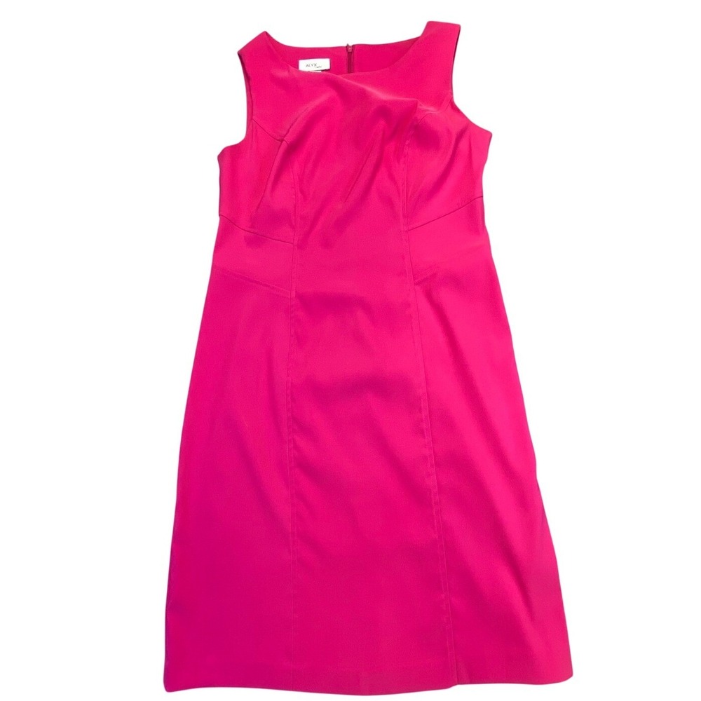 Alyx Limited Dress Women's Size 6 Valentine's Day Pink‎ Sleeveless Sheath Bright